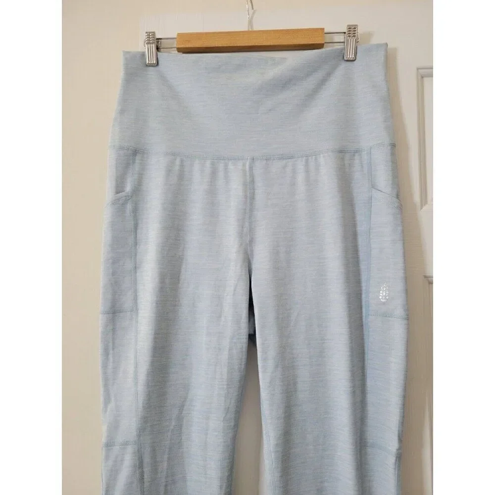 Free People Light Blue Straight End Slit XL